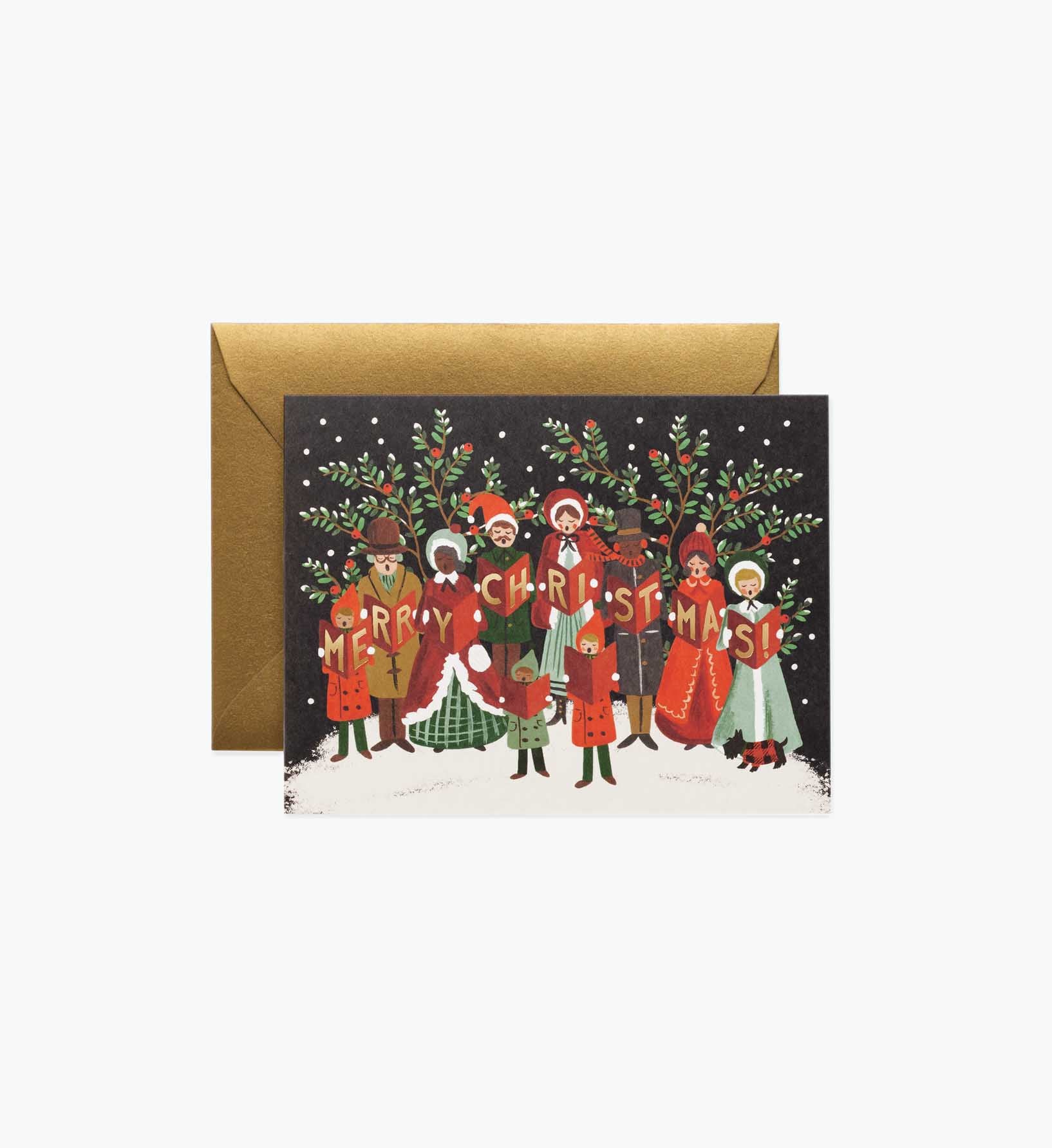 Christmas Carolers Card