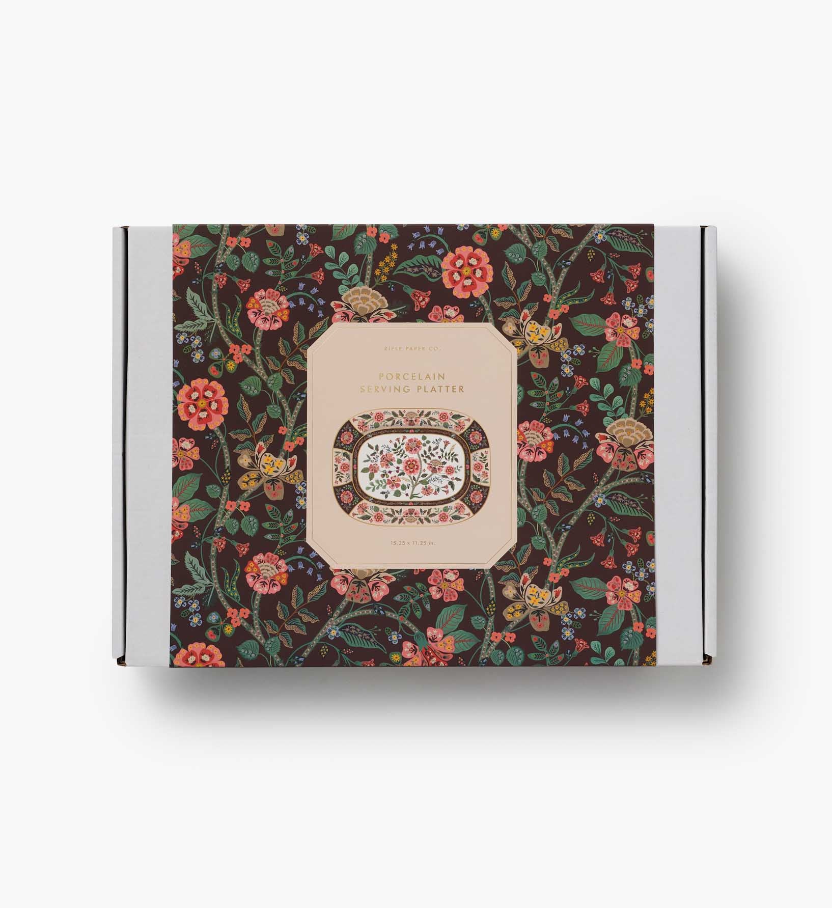 Large Porcelain Serving Platter - Gracie