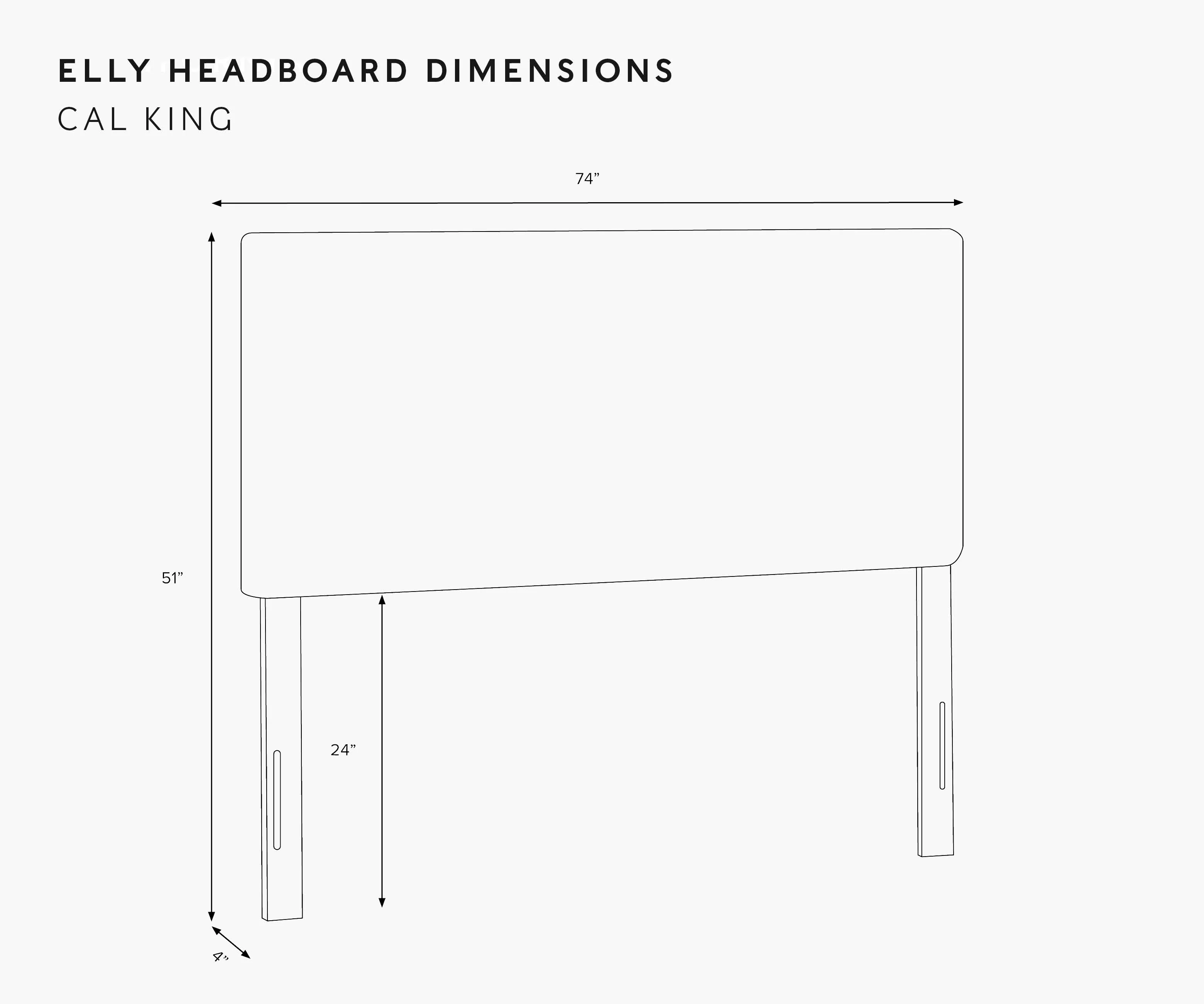 Elly Headboard - Garden Party