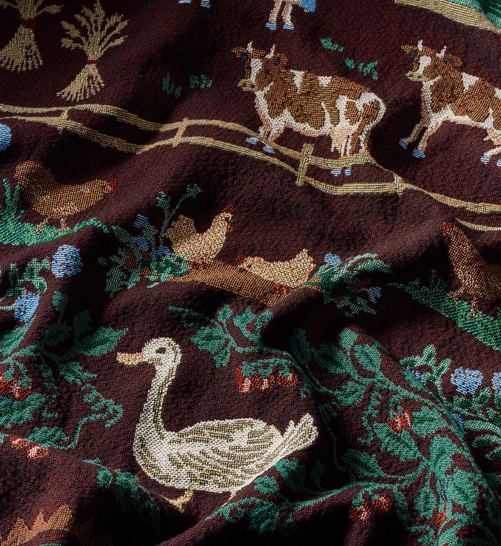 Woven Blanket - Country Farm