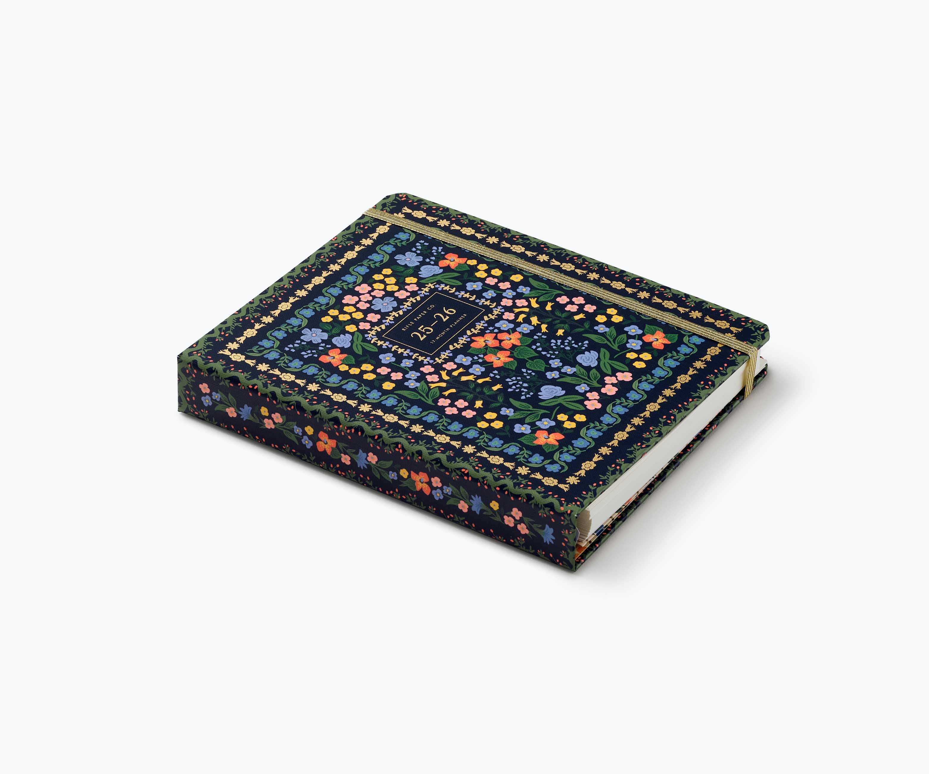 2025-2026 17-Month Academic Covered Spiral Planner - Wildwood