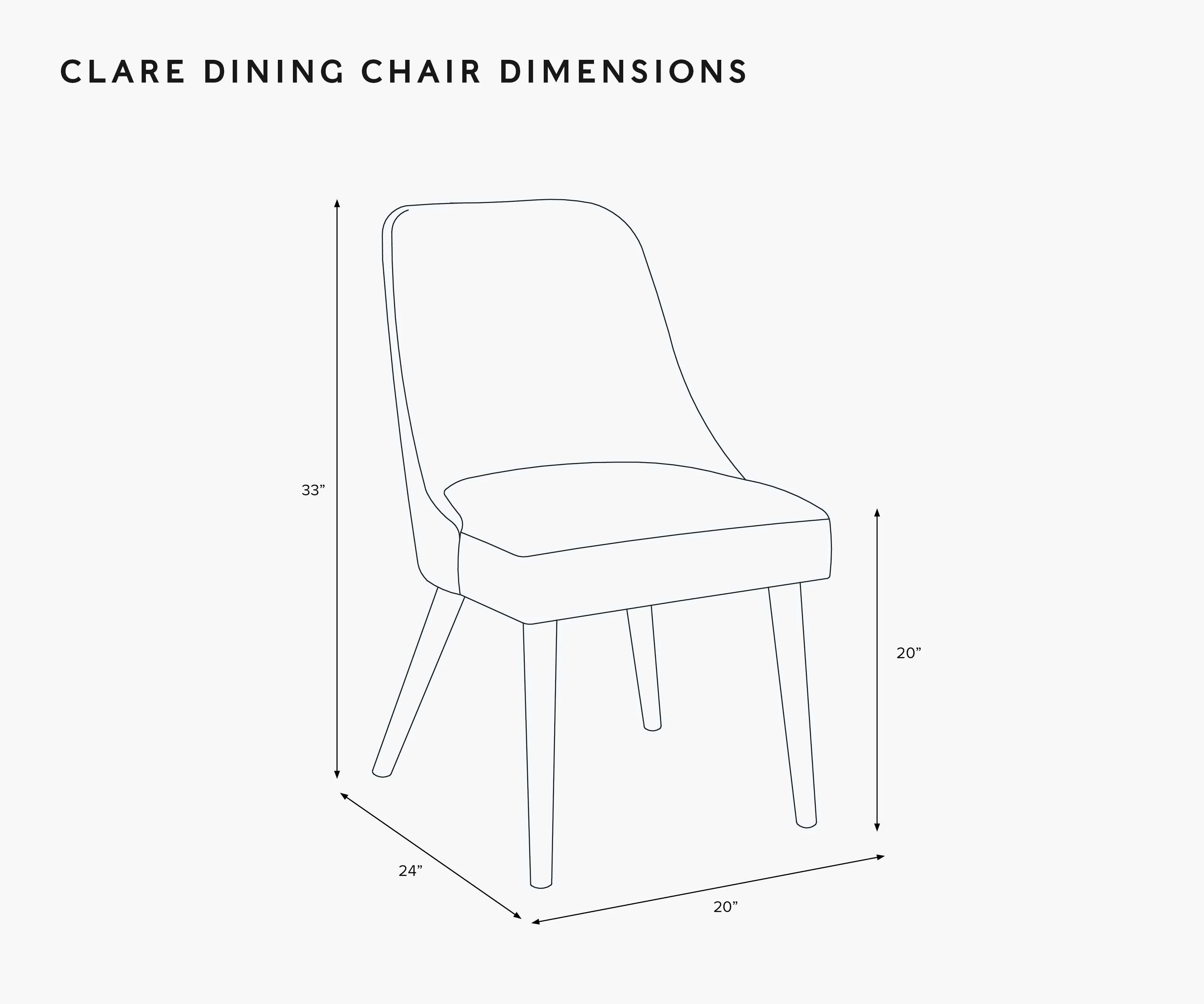 Clare Dining Chair - Menagerie