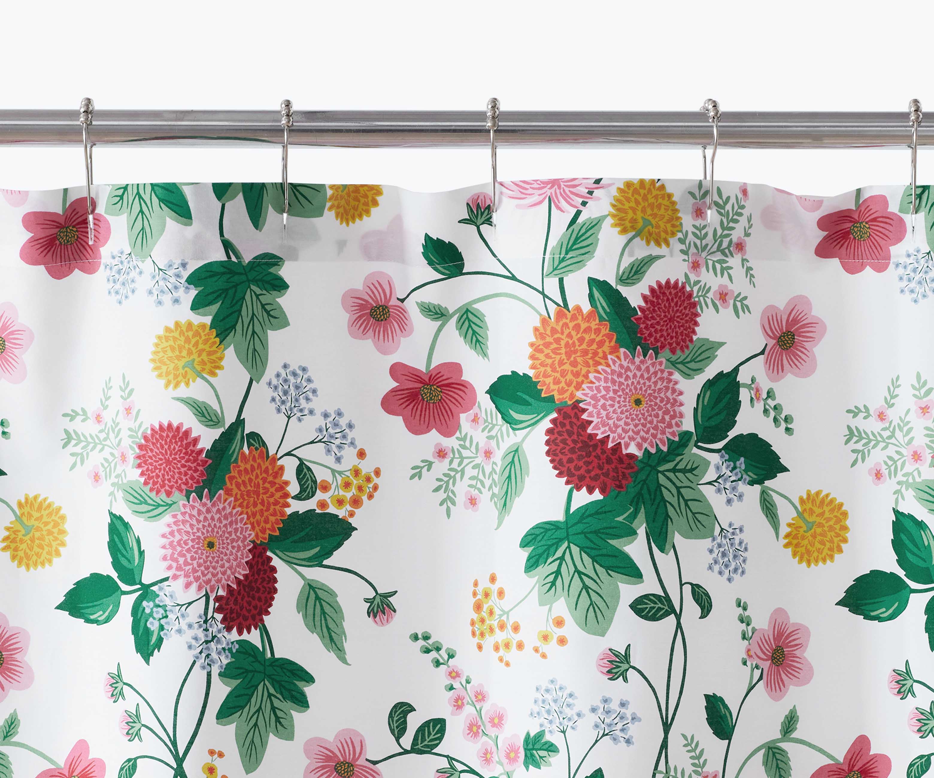 Percale Shower Curtain - Dahlia