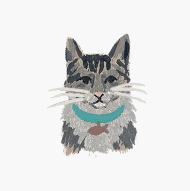 Pets Personalized Stationery - Cat 4