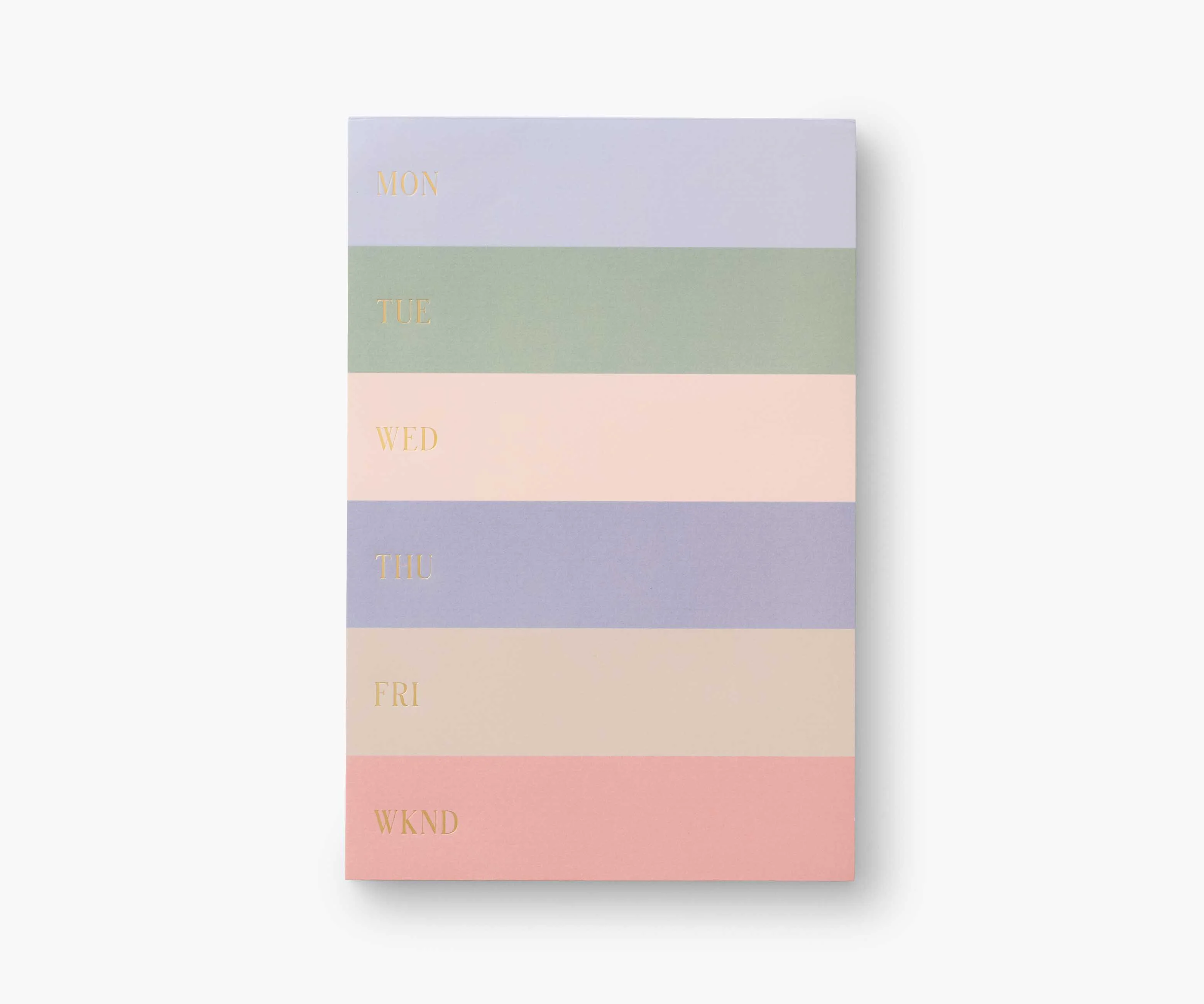 Large Memo Notepad - Muted Colorblock