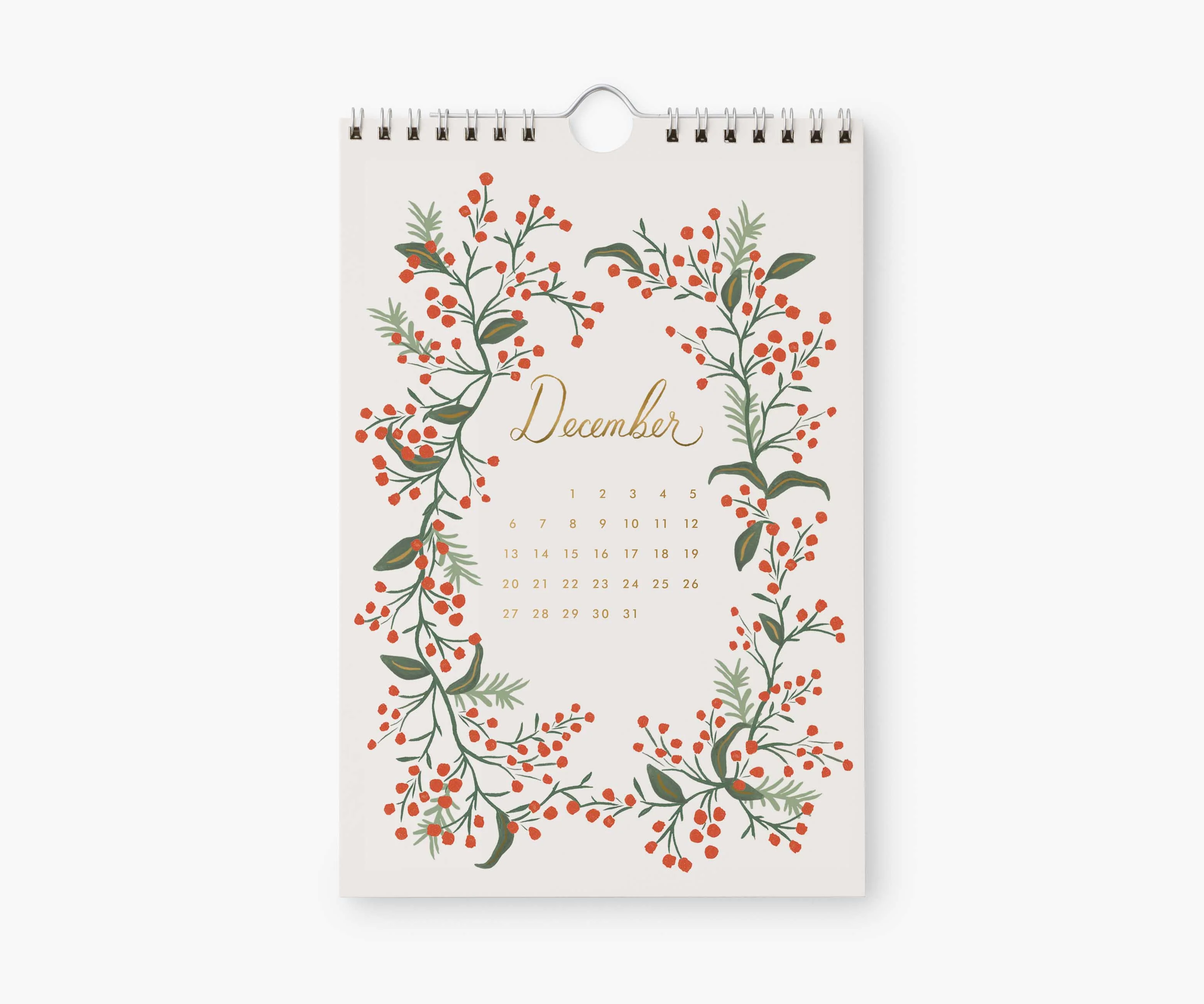 2026 Kitchen Calendar - Strawberry Fields
