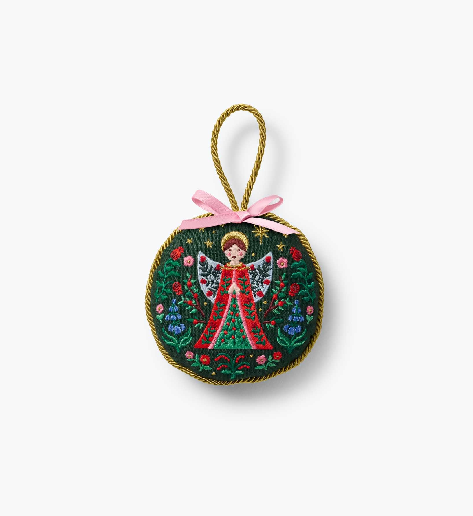Embroidered Ornament - Angel