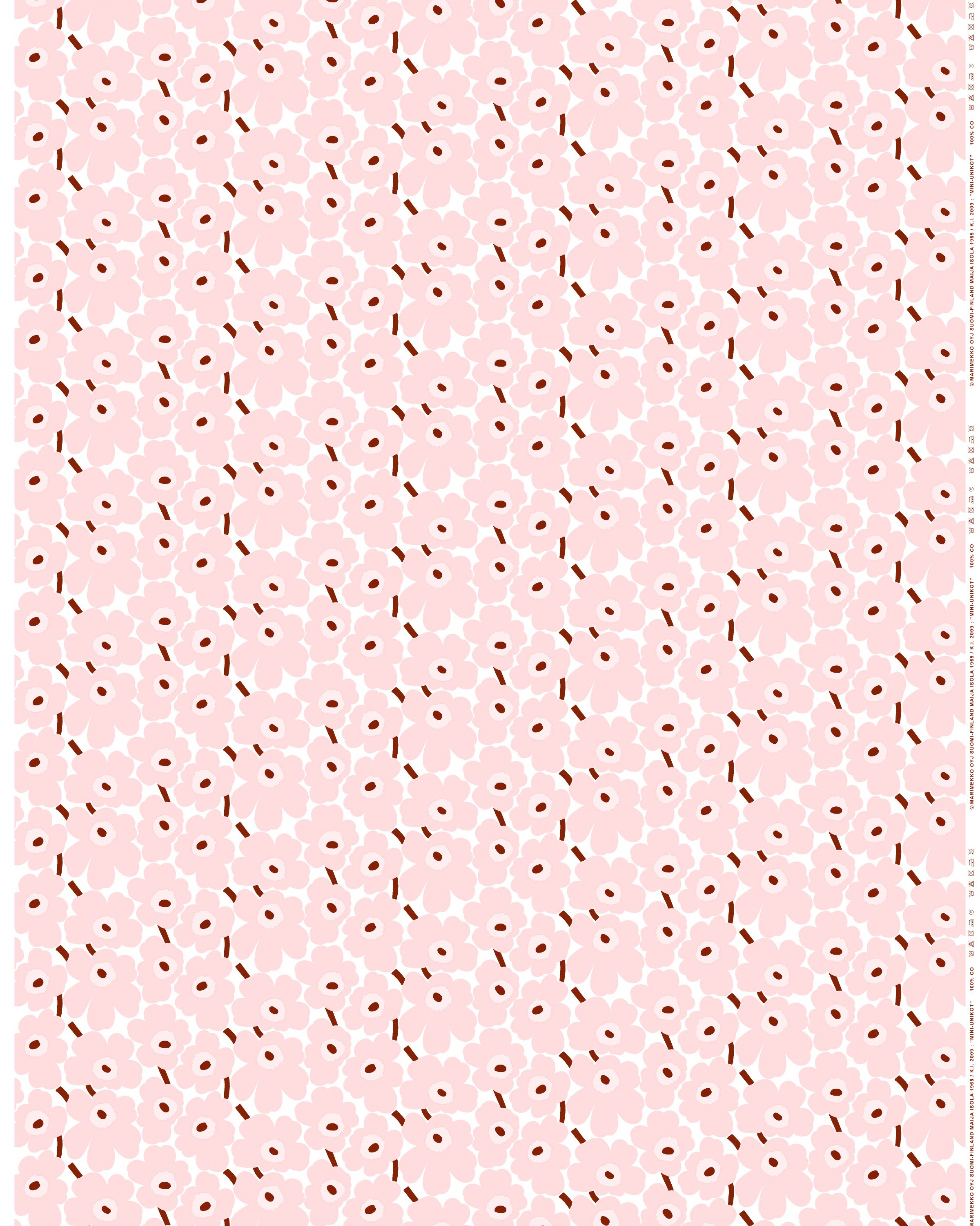 Mini Unikko Cotton fabric